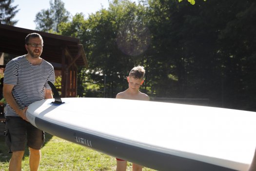 Ukončení sezóny při pádlování na LA loděnici