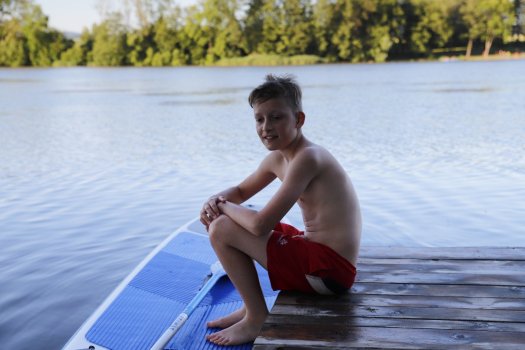 Ukončení sezóny při pádlování na LA loděnici