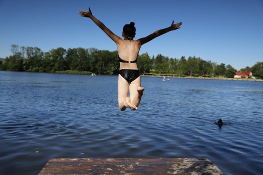 Ukončení sezóny při pádlování na LA loděnici