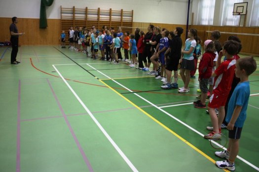 Dětský den a badminton - turnaj v L.A.