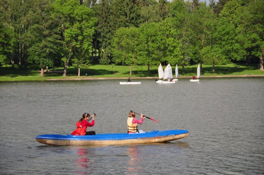 Zakončení sezóny 2012-2013 na loděnici
