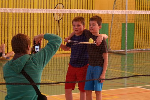 Vykradli jsme Hradeckou badmintonovou banku a v Šumperku jsme urvali zlato