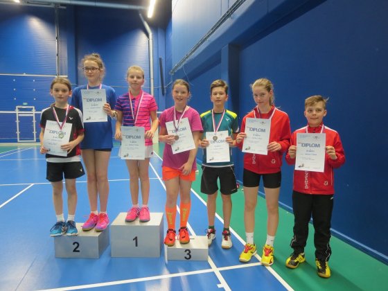 První medaile z mixů U13