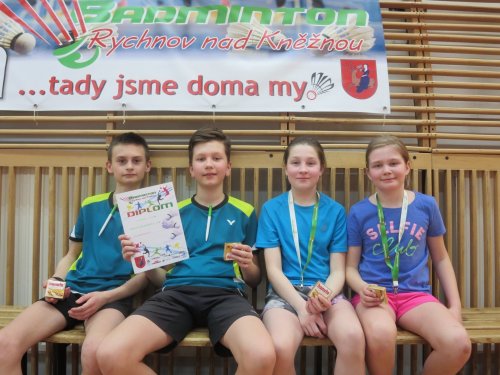 Talentliga družstev U13 2 .kolo, 2. liga a opět druzí