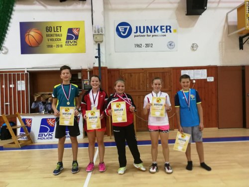 Fildův zlatý hattrick na GPC U13 v Holicích