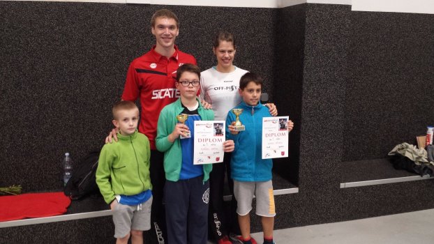 Tři zlaté, jedna stříbrná a dvě bronzové - takhle to cinkalo lanškrouňákům v Rychnově nad Kněžnou