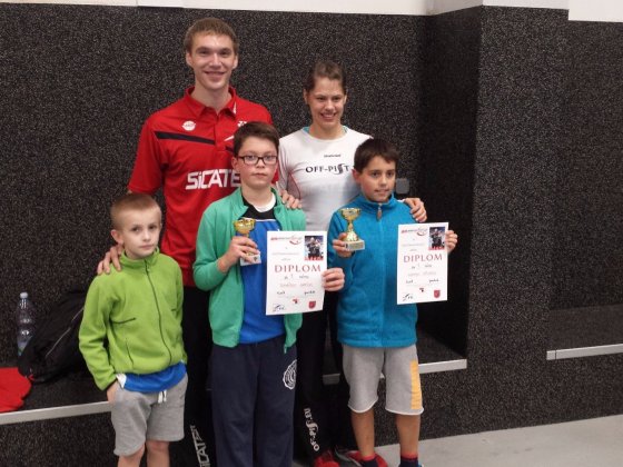 Tři zlaté, jedna stříbrná a dvě bronzové - takhle to cinkalo lanškrouňákům v Rychnově nad Kněžnou