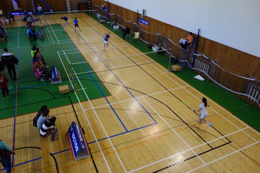 Badmintonová Orlová a badmintonová Aš