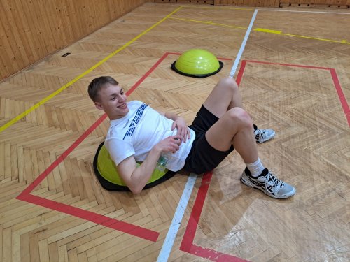 Štědroranní badmintonování 