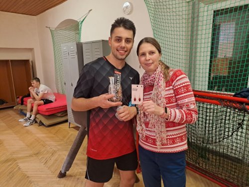 Štědroranní badmintonování 