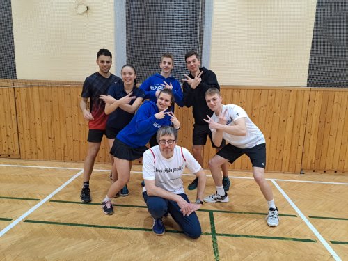 Štědroranní badmintonování 